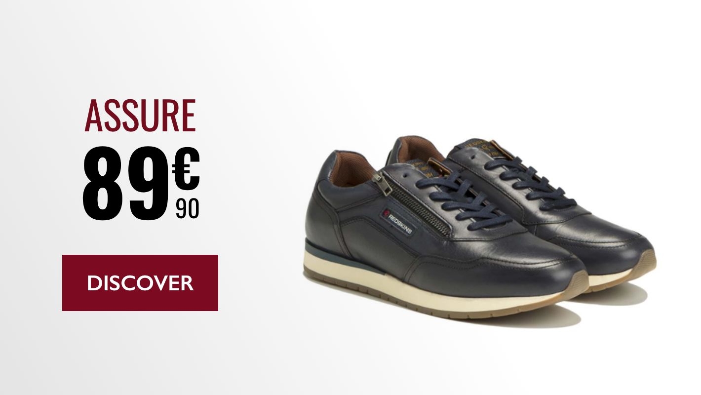 Men's Leather Sneakers REDSKINS